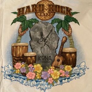 Hrd Rock Cafe T-Shirt  (KONA, HAWAII)